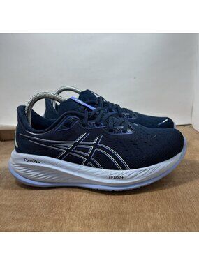 Asics Gel-Cumulus 25 Running Shoes Womens 8.5 Navy Blue 1012B599 sneakers